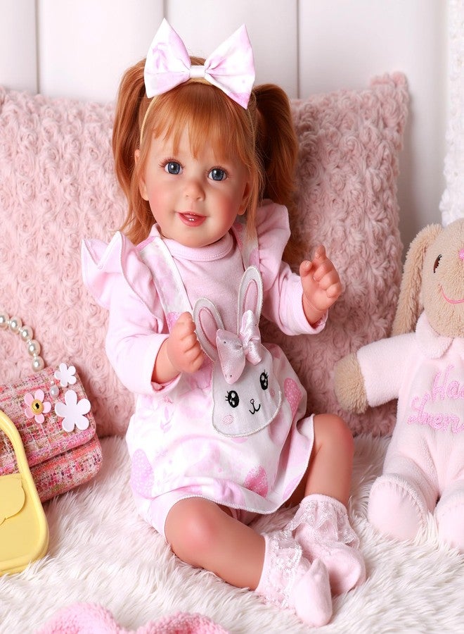 BABESIDE Lifelike Reborn Baby Dolls Doreen - 20 Inch Cute Realistic Baby Doll Sweet Smile Girl Soft Body Reborn Toddler Dolls Real Life Baby Dolls for Kids 3+ & Collectors - Image 1